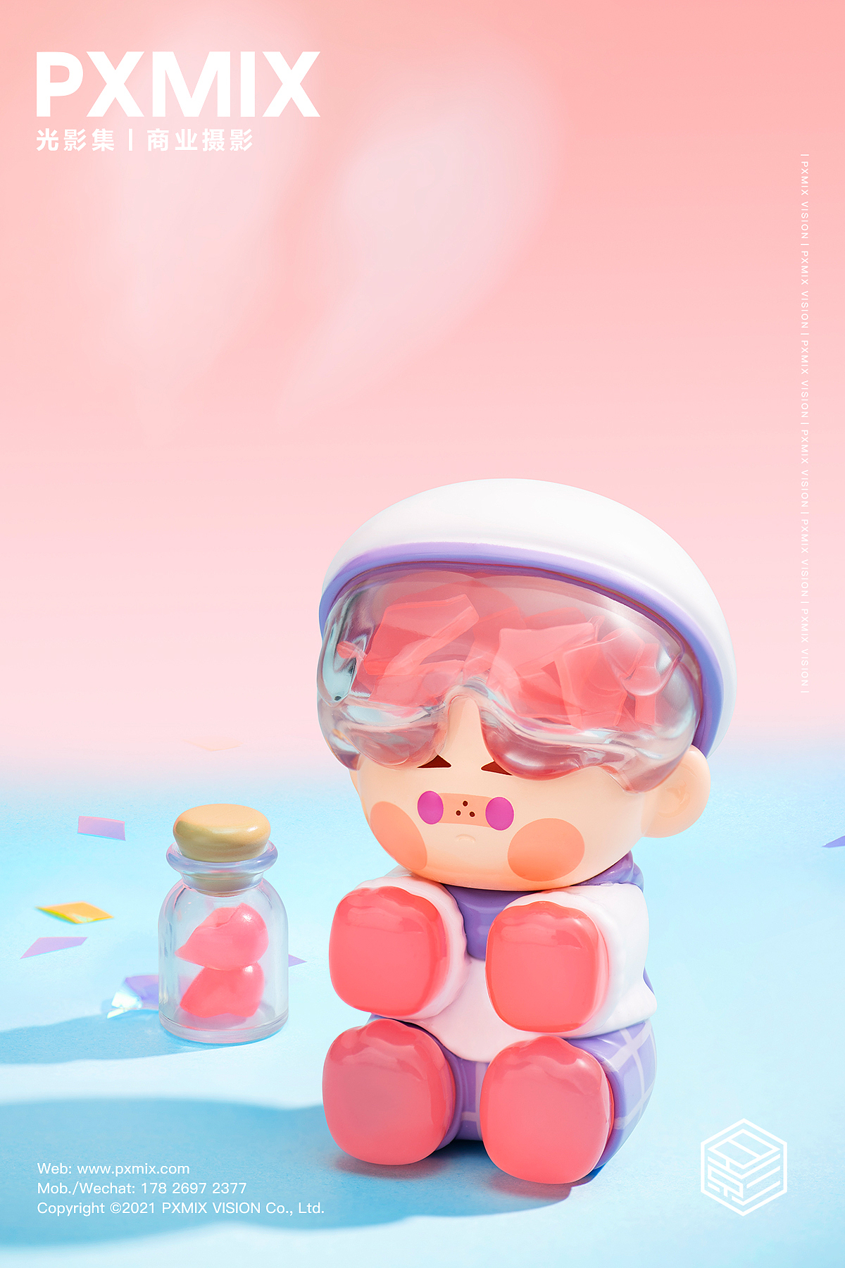盲盒创意摄影丨泡泡玛特 PINOJELLY x 光影集 PXMIX