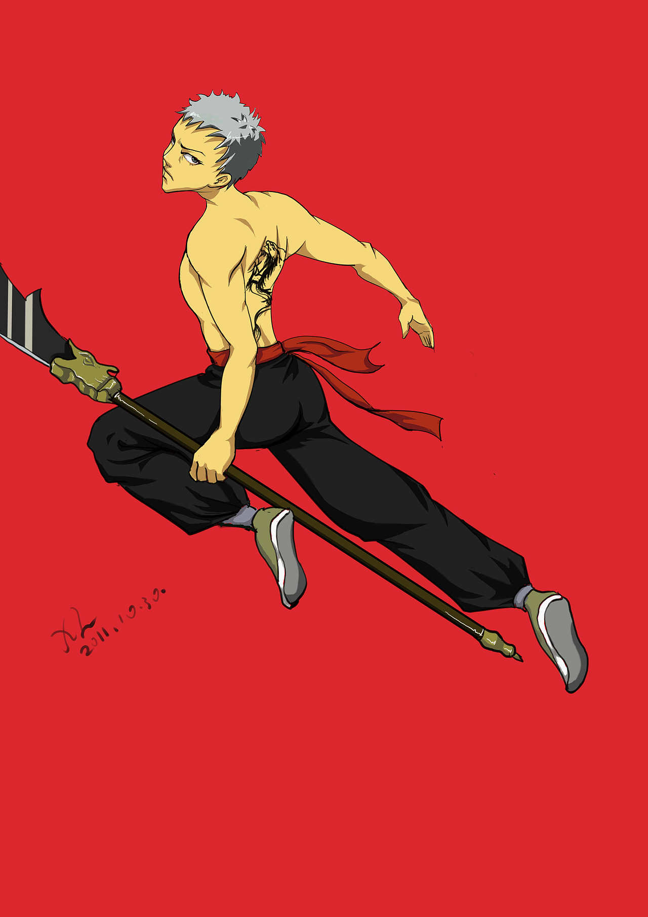 第一次动画上色的练习。