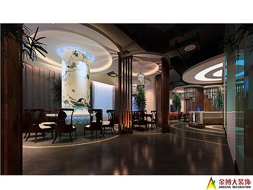 江南人家—郑州中餐厅设计案例—河南中餐厅装修公司