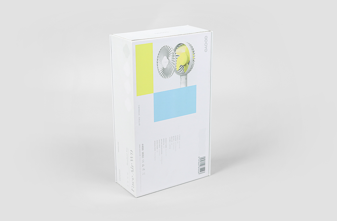 Face Air W9 Handheld Fan 手持风扇包装设计（图ZMjUzODI2NTQ4） - 包装 - 站酷设计师老伙计这块原创素材 - 站酷ZCOOL