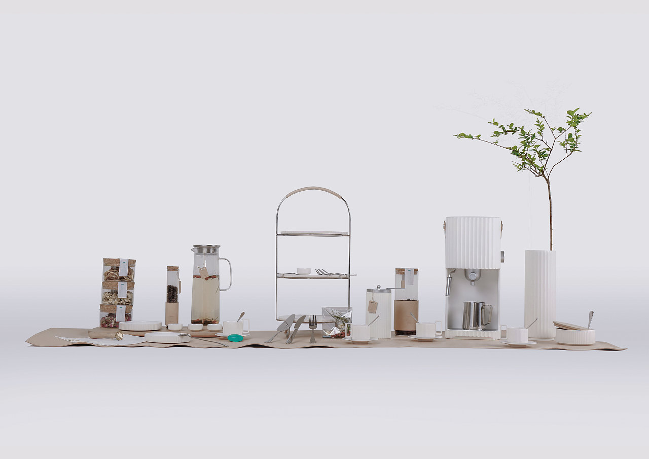 《charites》下午茶餐具设计案例——毕业设计2017