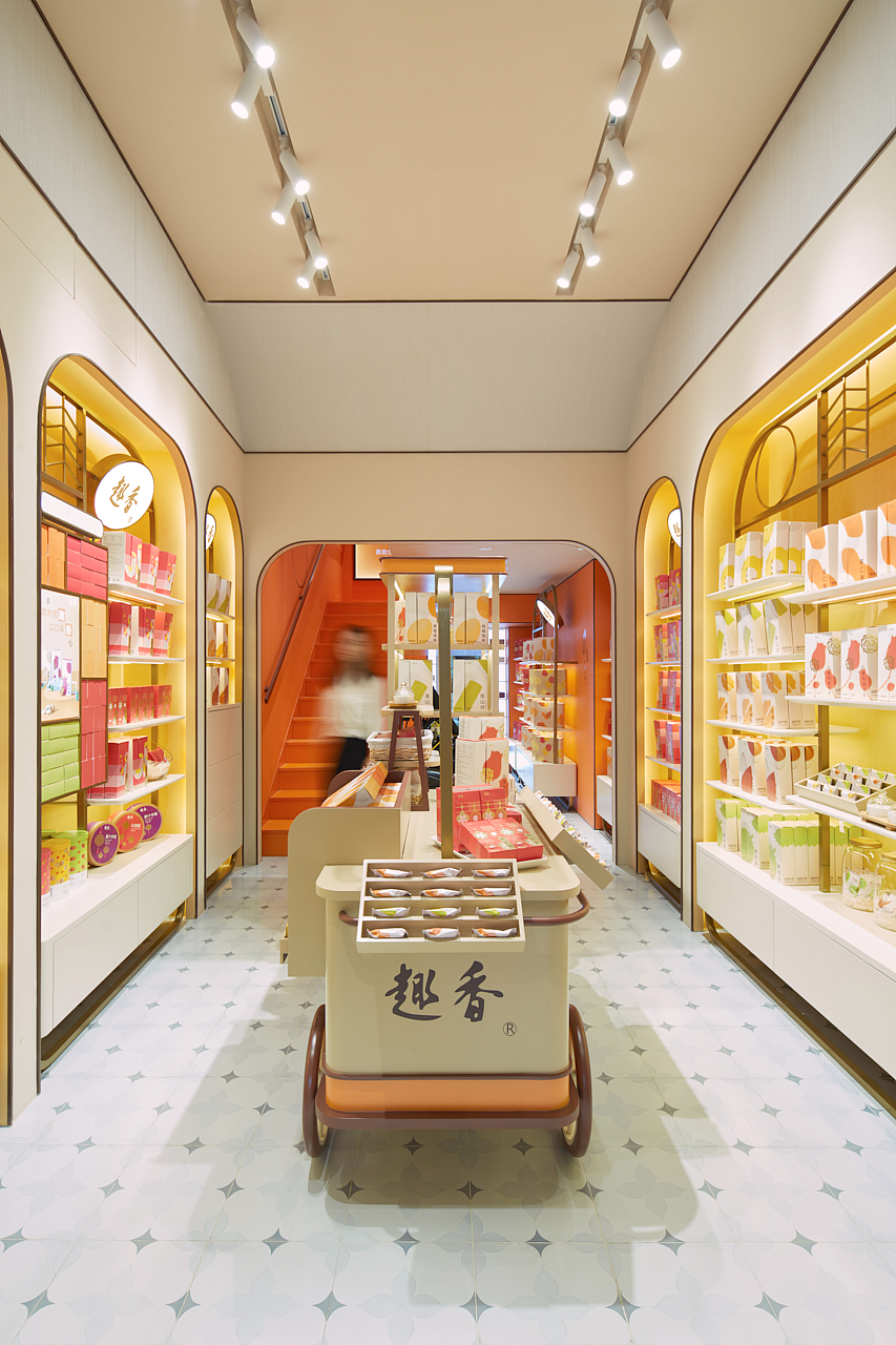 趣香饼家包装及店面设计