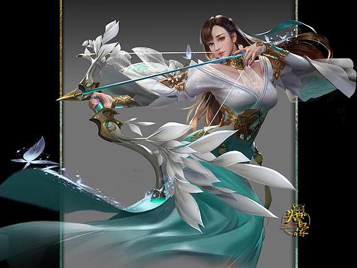 《巴清传》立绘，终于又有妹纸出场了~