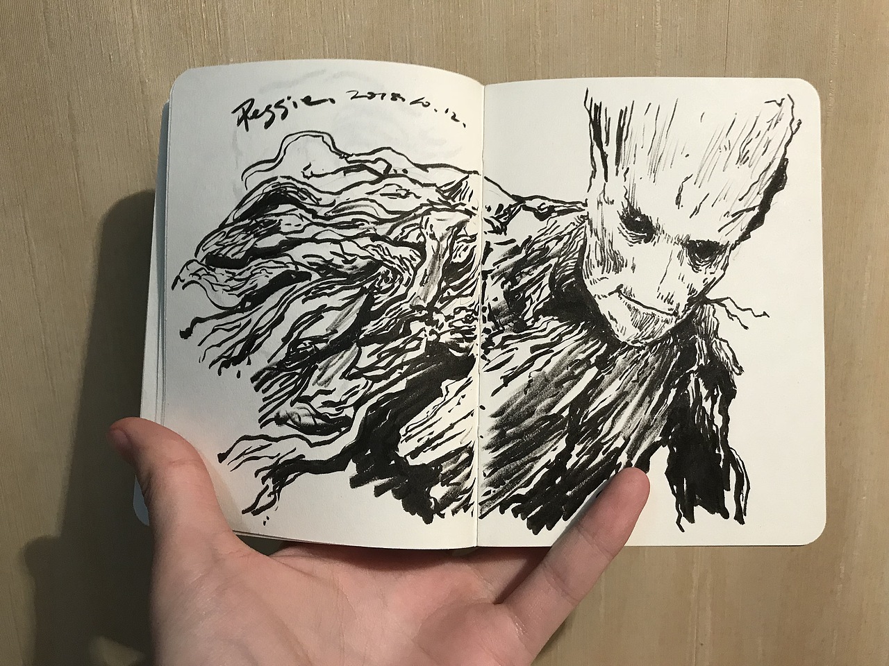 I am Groot（图ZMTMxMzcwMzE2） - 创作习作 - 站酷设计师REGG1E原创素材 - 站酷ZCOOL