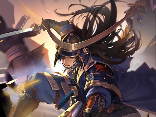 伊达正宗大战人取桥（个人主页-ZNTc1NDQyOTY=） - 游戏原画 - 站酷设计师闲闲的DUSK原创素材 - 站酷ZCOOL