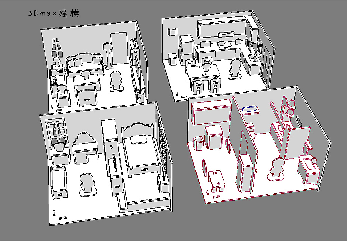 diy小娃娃屋_立体拼图设计