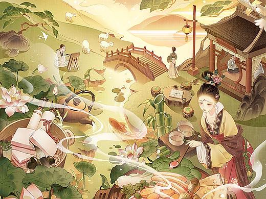 李子柒·夏日雅集-618视觉分享 
