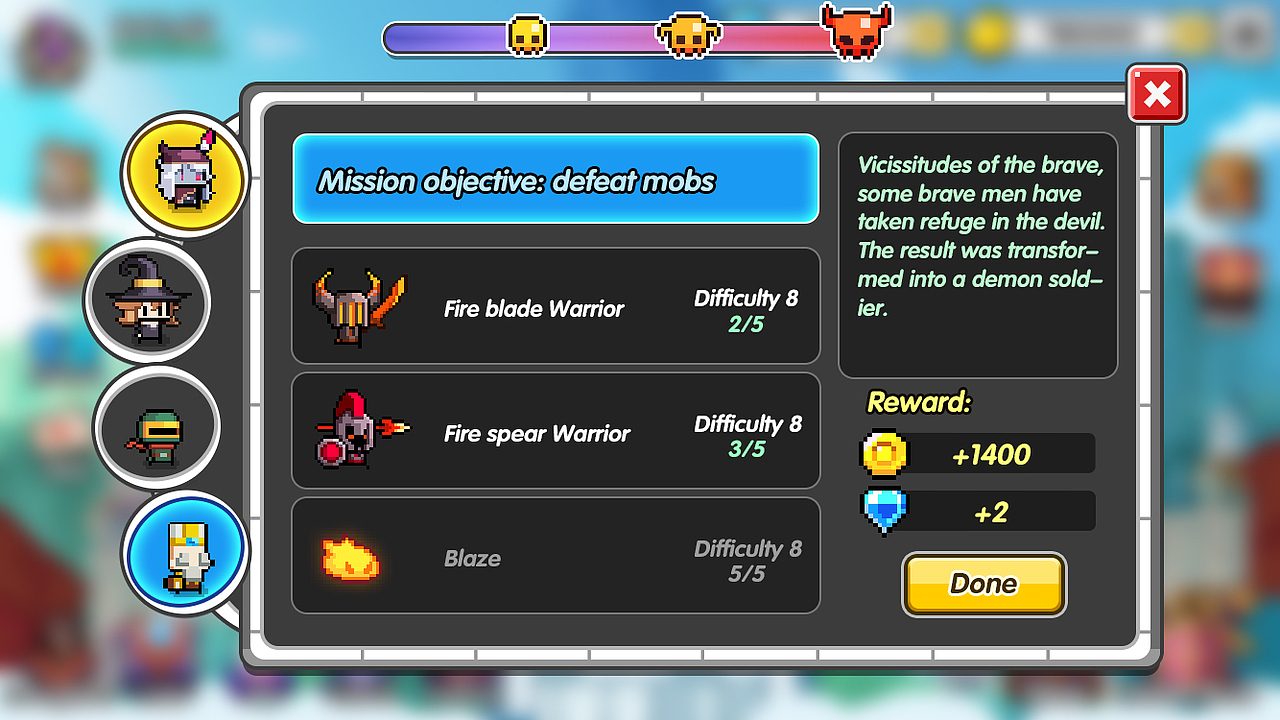 R2Games项目作品-《My Heroes》像素风格(2018-2019)