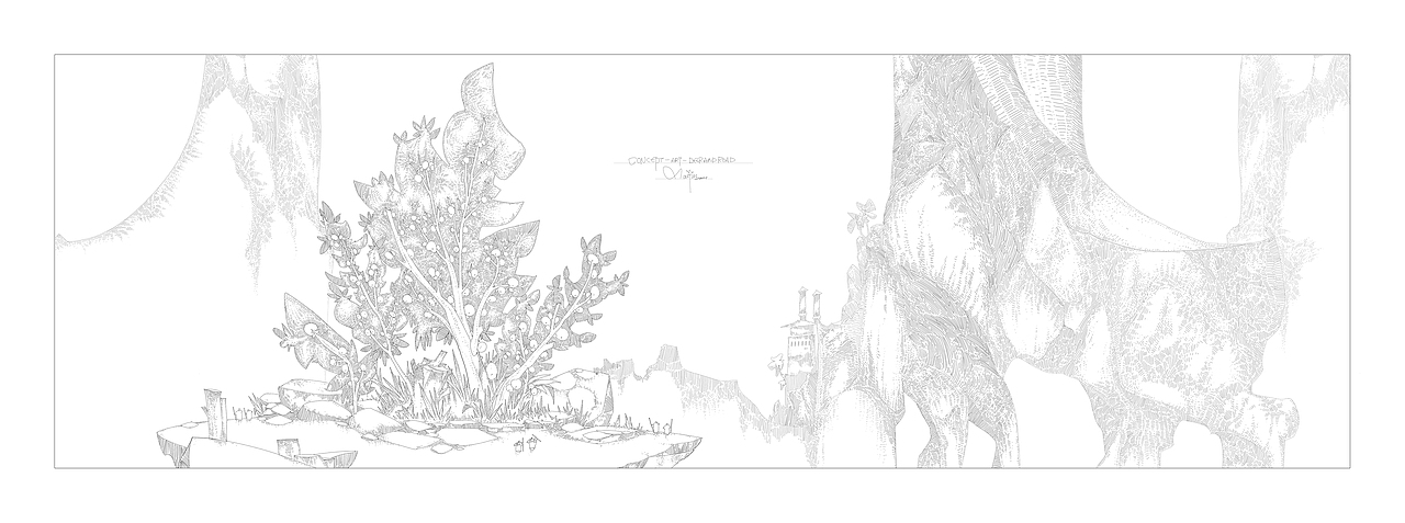 Deer And Road（圖ZMjQyNTU0NDI0） - 商業(yè)插畫 - 站酷設(shè)計師Maojin毛巾原創(chuàng)素材 - 站酷ZCOOL