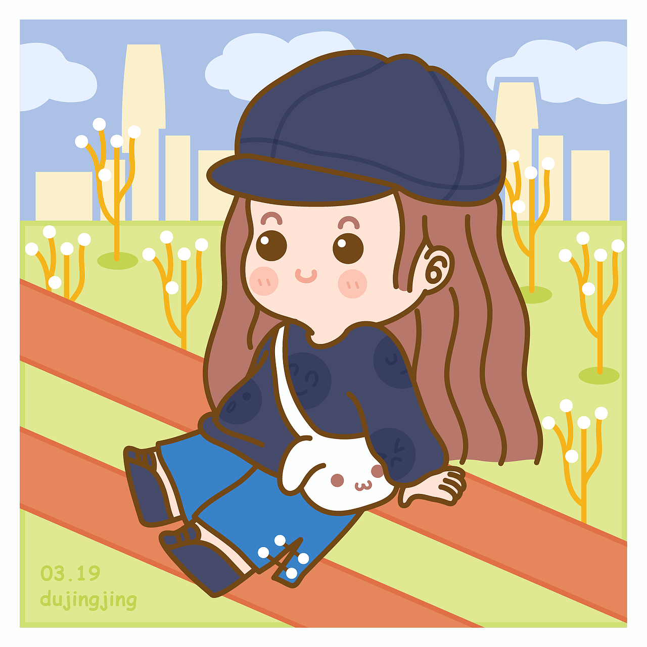 自画系列～（图ZMjUzNDUyNTA0） - 创作习作 - 站酷设计师汢城原创素材 - 站酷ZCOOL