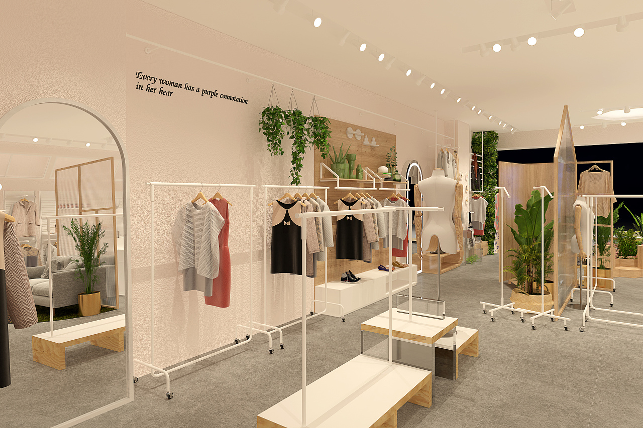紫涵商场店效果图