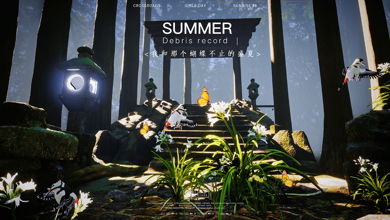 《空山新雨后/麻雀》（图ZMzExMDgzMTU2） - 场景 - 站酷设计师青吟巷设计师原创素材 - 站酷ZCOOL