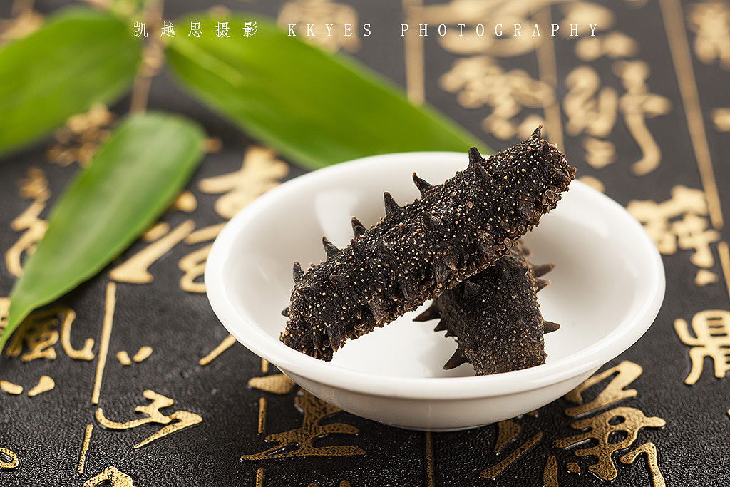 海参 海鲜 静物拍摄 产品摄影