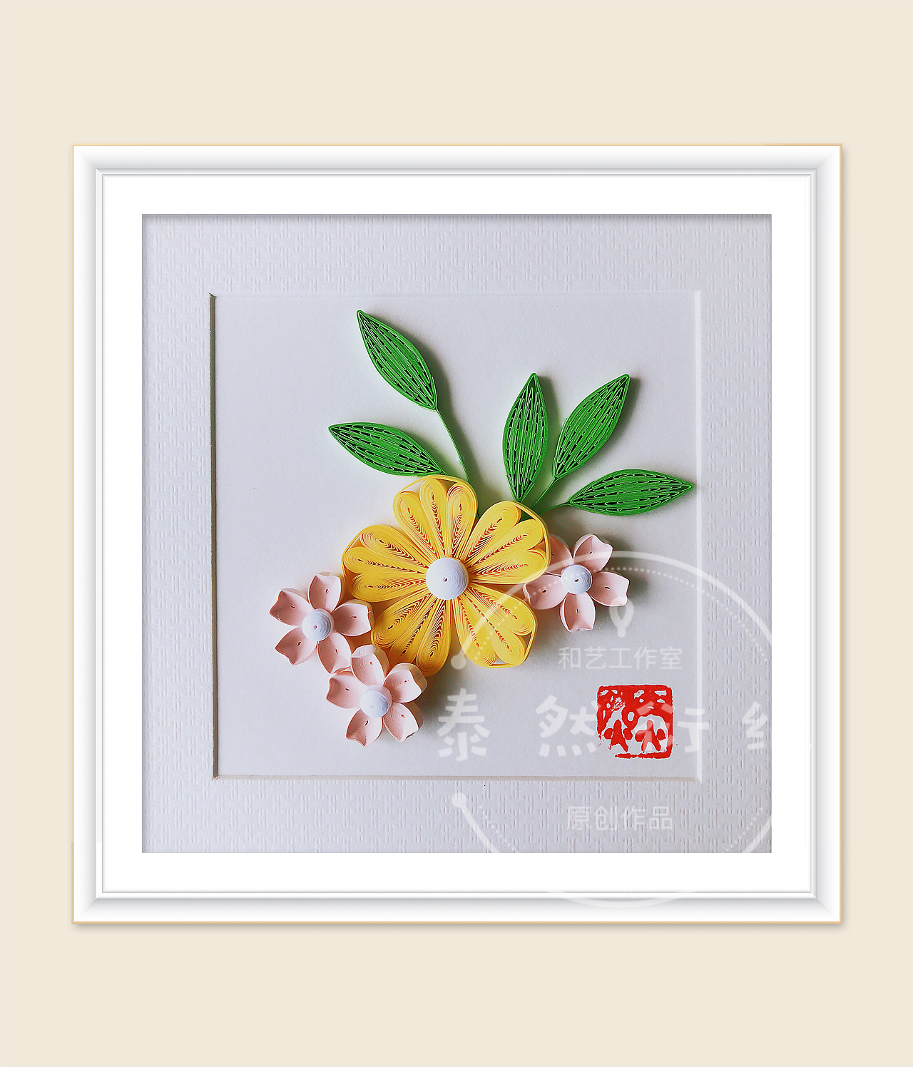 原创衍纸作品~小品