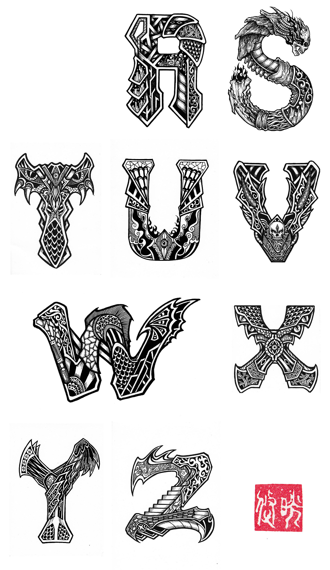 因为有俩横着的字母。。。so排不齐了。。。处女座退散。。。