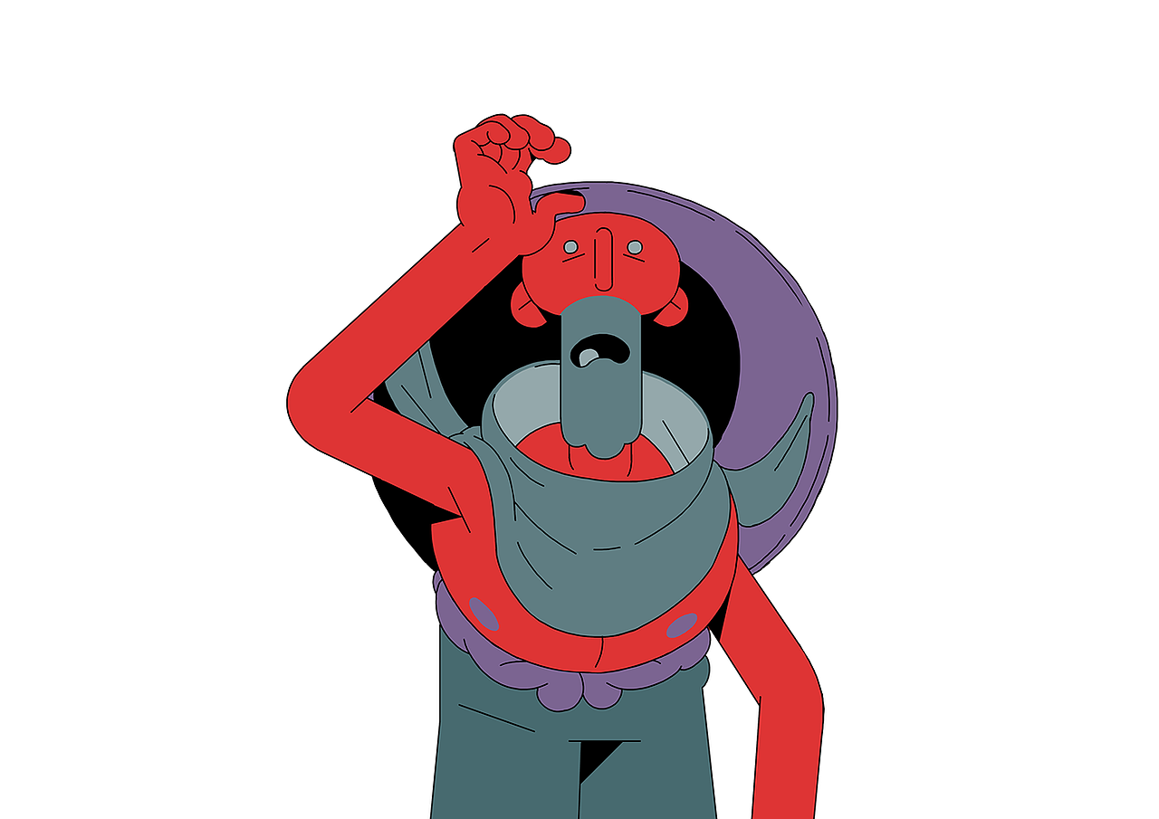 插画1（图ZMTEwMDA1NjE2） - 新锐潮流插画 - 站酷设计师会呼吸的花儿原创素材 - 站酷ZCOOL