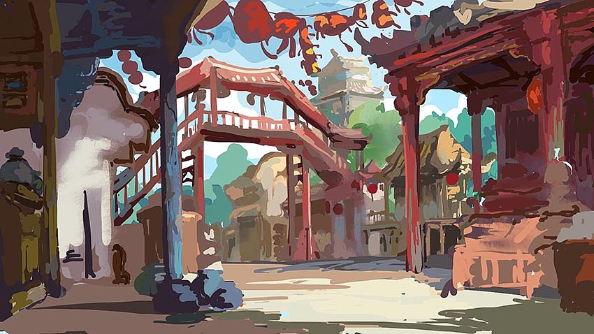 色彩气氛图（图ZOTY3Mzc3Njg=） - 概念设定 - 站酷设计师小狮子要努力原创素材 - 站酷ZCOOL