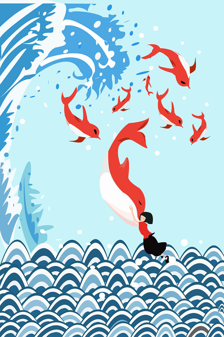 大鱼海棠插画