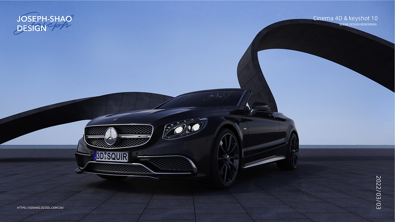 Mercedes-benz | CGI渲染(图ZMjkxMTEyNzIw) - 机械/交通 - 站酷设计师Joseph_Shao原创素材 - 站酷ZCOOL