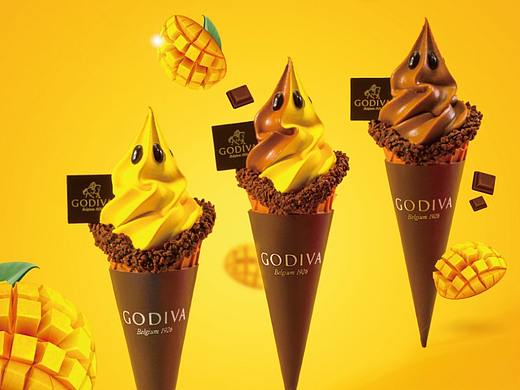 GODIVA x 食摄集美食摄影 #雪糕摄影#