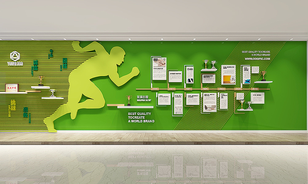 企业文化墙（图ZMjk3NDk5MTgw） - 展陈设计 - 站酷设计师风筝FZ原创素材 - 站酷ZCOOL