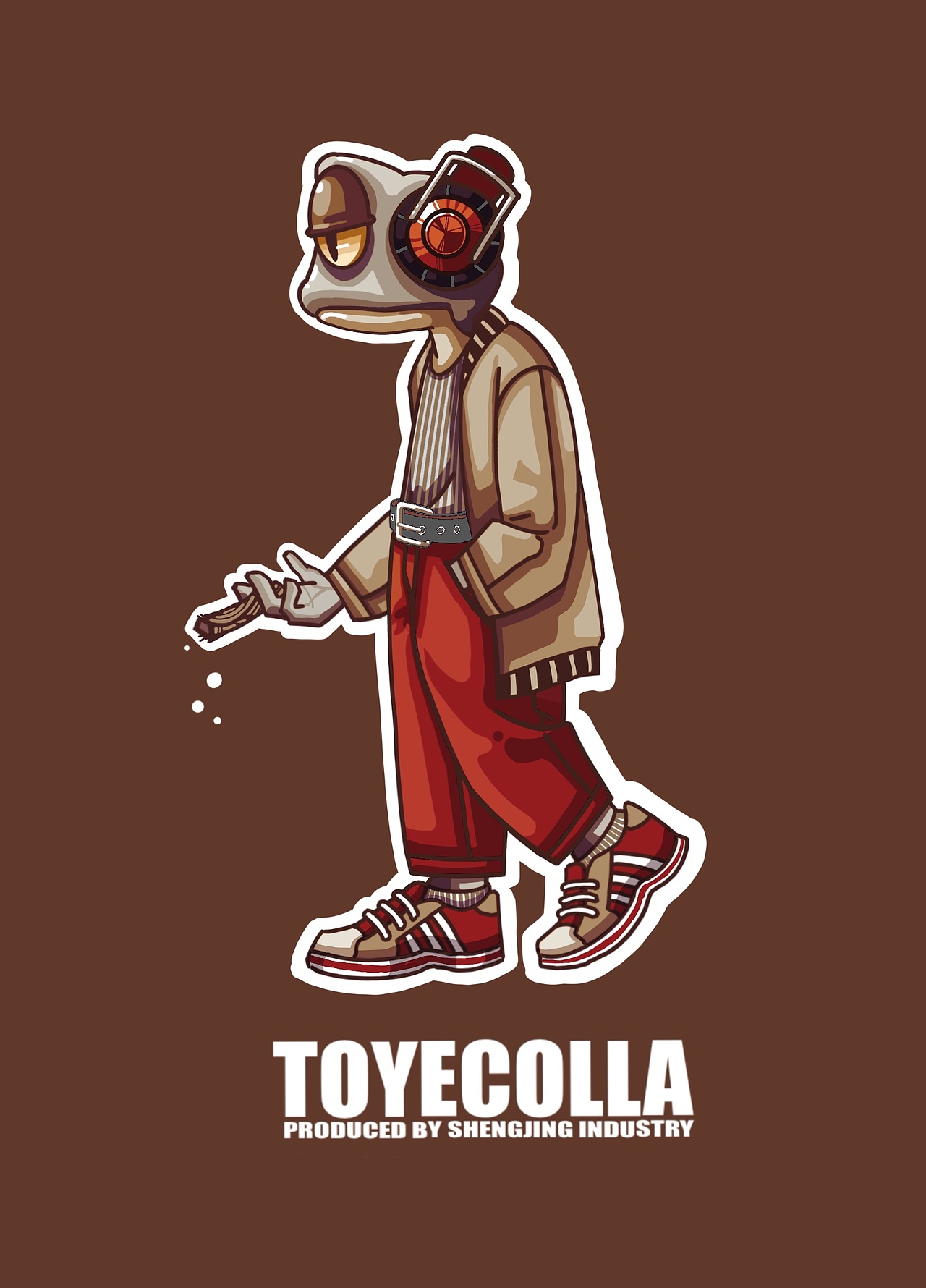 Toyecolla-潮流向插画