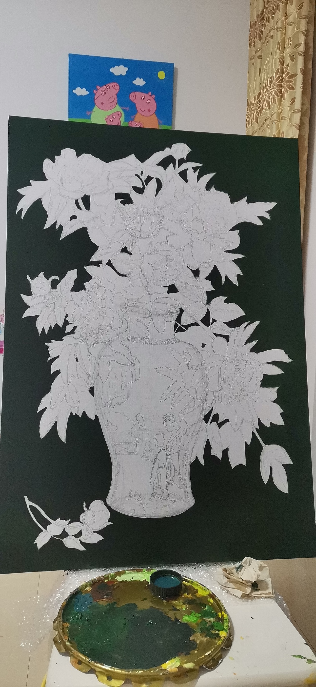 丙烯练习临摹，未完待续，希望大家多多指教，谢谢（图ZMTg1MzEzNTgw） - 绘画 - 站酷设计师你微笑时好美tcl原创素材 - 站酷ZCOOL