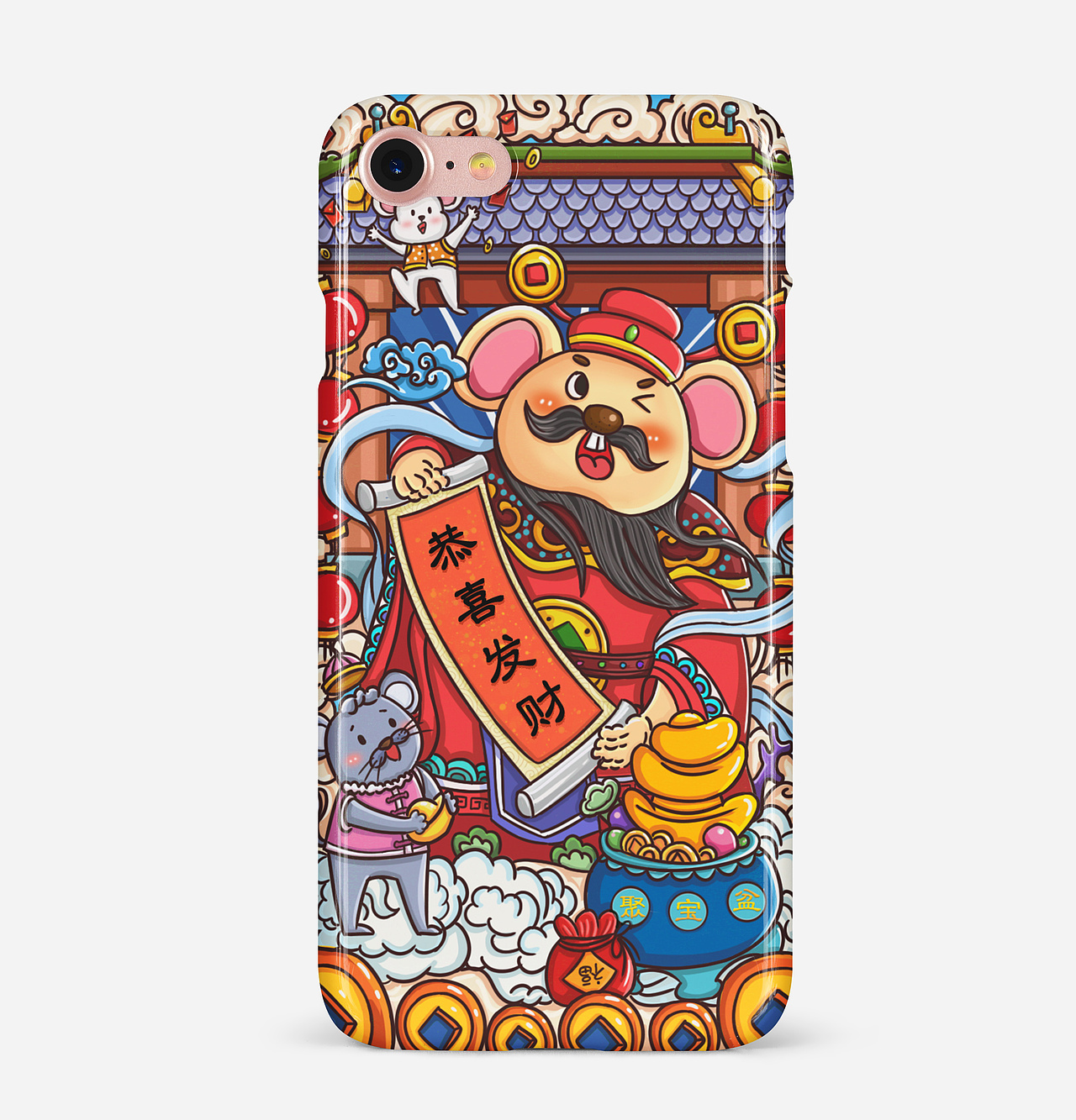 鼠你有钱，恭喜发财（图ZMTkyNTUwNTUy） - 商业插画 - 站酷设计师奋起施小狼原创素材 - 站酷ZCOOL