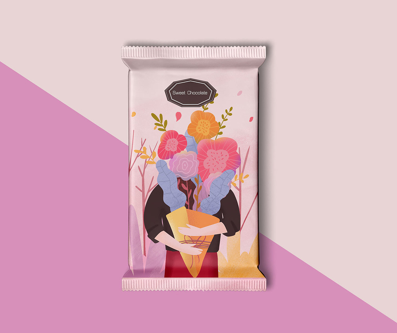 原创情人节限量版巧克力包装图设计（图ZMTg5MDY4NjYw） - 商业插画 - 站酷设计师绮Phoebe原创素材 - 站酷ZCOOL