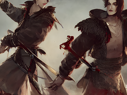 #AI創(chuàng)作實(shí)驗(yàn)室#君子死知己，提劍出燕京。（個(gè)人主頁-ZNjI5NDU1NTI=） - AI作品 - 站酷設(shè)計(jì)師胡蘿卜肉泥原創(chuàng)素材 - 站酷ZCOOL