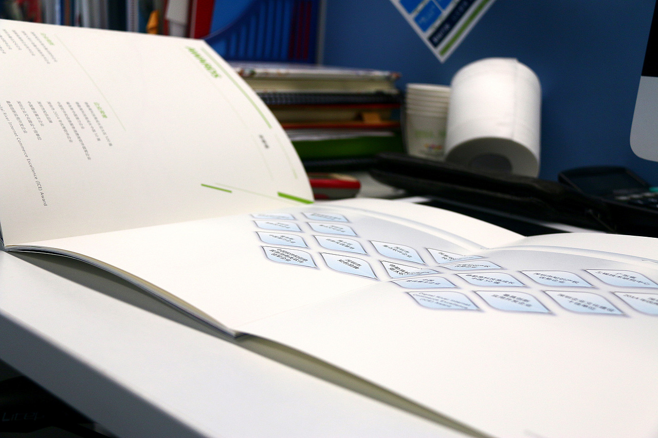 2015年画册设计印刷成品拍照留念