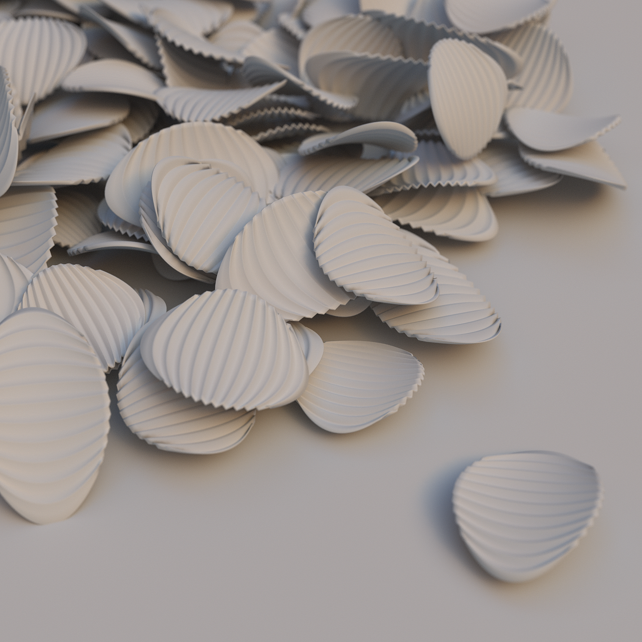 薯片渲染 — c4d r23