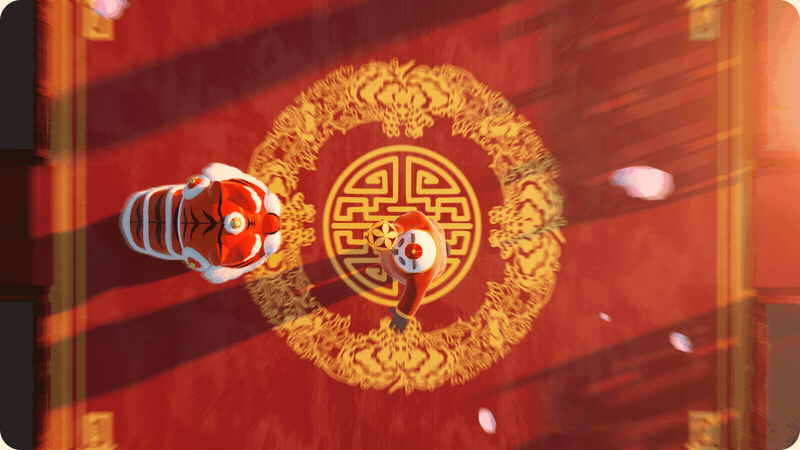 四川卫视ID 舞虎送福（图ZMjg3MjY4NjMy） - 动画/影视 - 站酷设计师TenyStudio原创素材 - 站酷ZCOOL