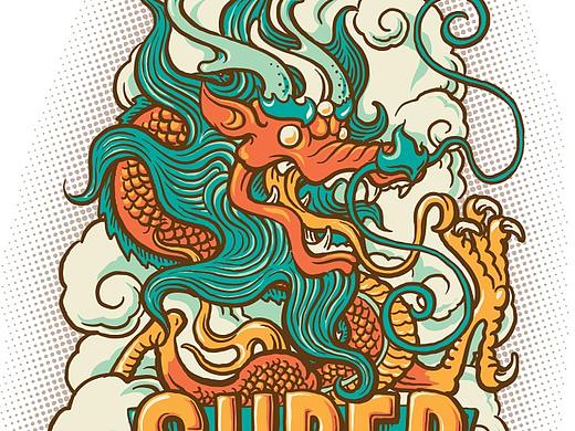 KIA WEG 起亚世界极限运动大赛 主题滑板插画创作