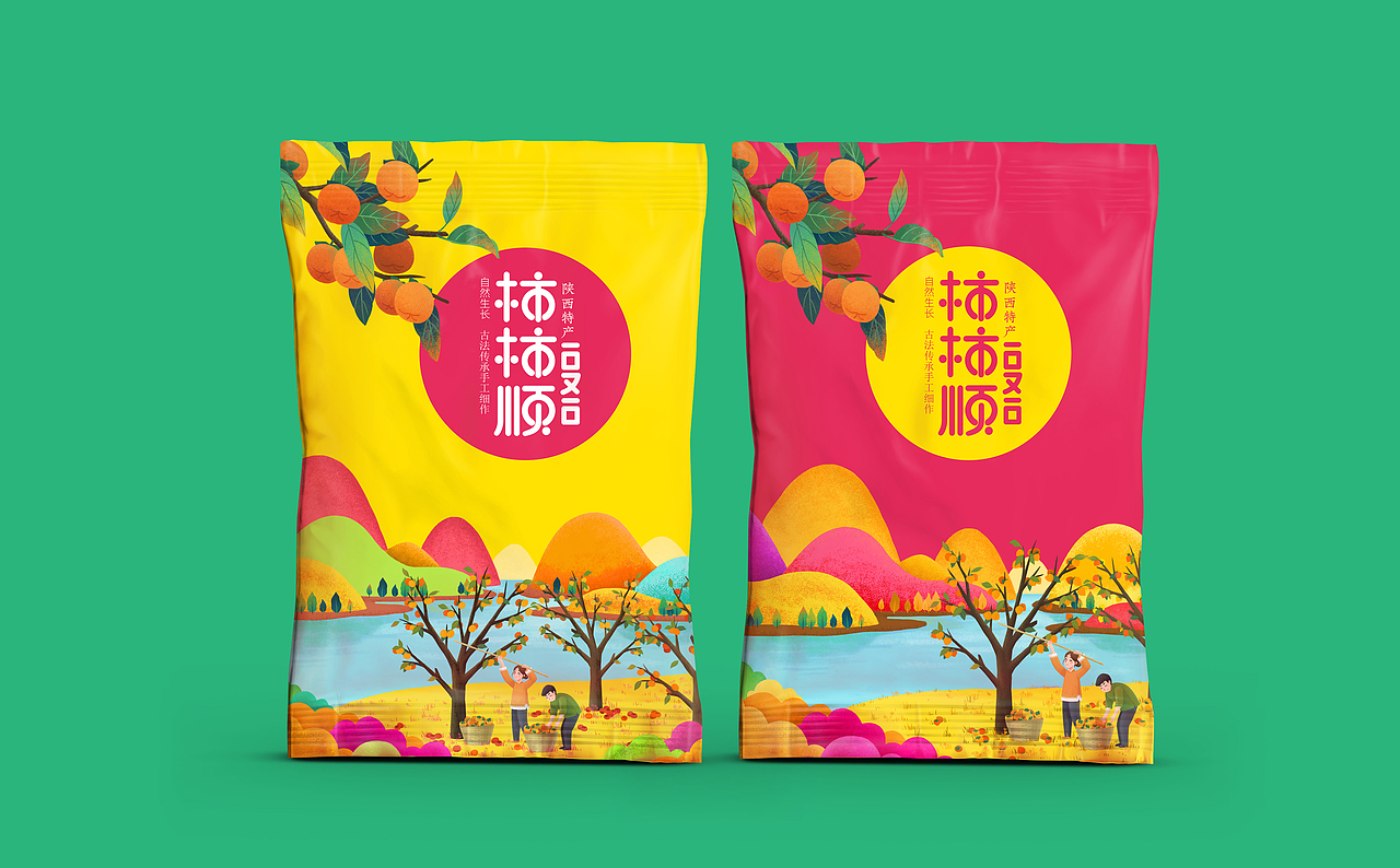 柿饼包装设计