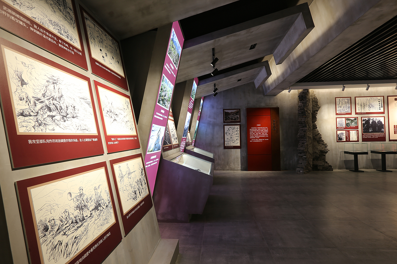 许岙战斗纪念馆（图ZMjUxOTMyMjA0） - 展陈设计 - 站酷设计师宝贝儿炖肉原创素材 - 站酷ZCOOL