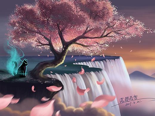 【若雪拾笔·每日一画】风景篇(个人主页-ZMzQ1Nzg2MDg=) - 创作习作 - 站酷设计师落樱若雪原创素材 - 站酷ZCOOL
