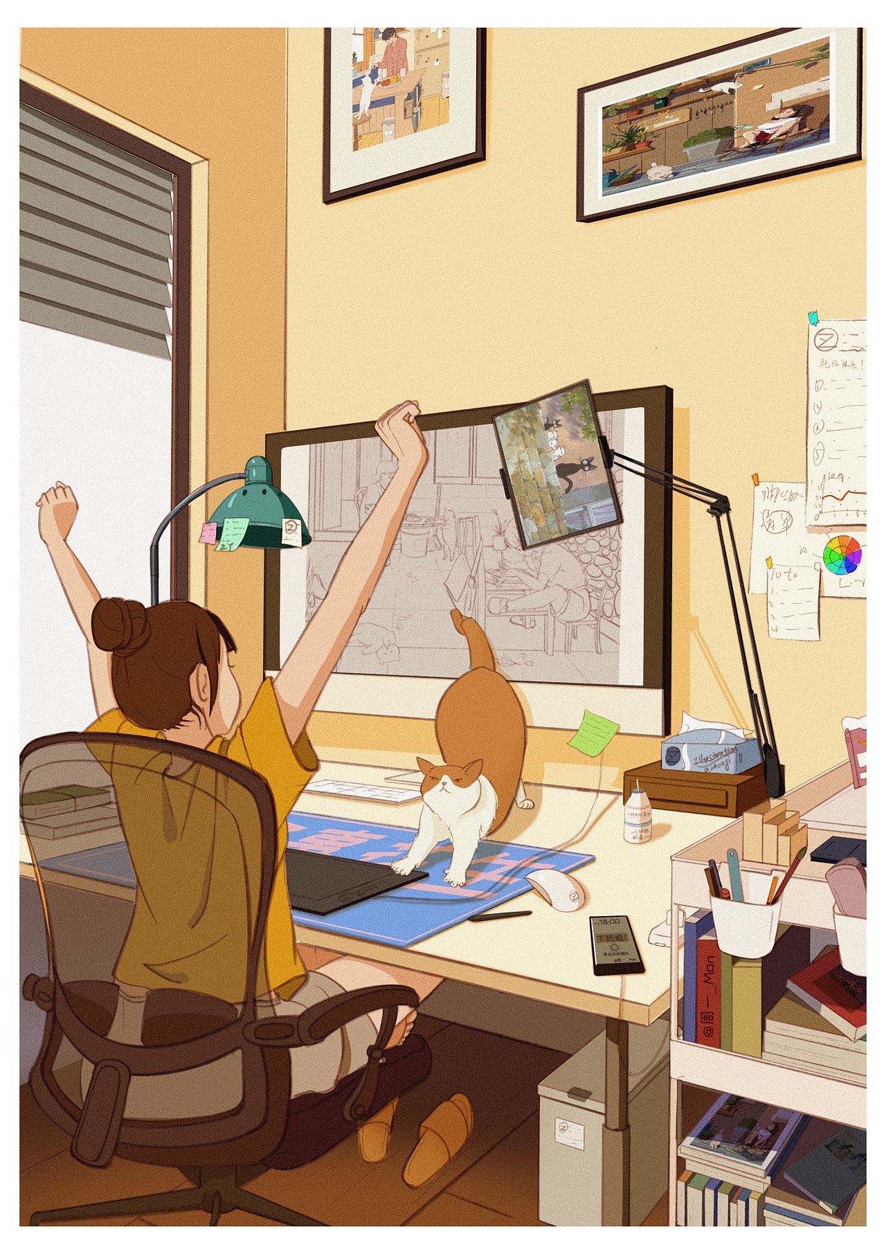 日常习作|插画|商业插画|周一_mon - 原创作品 - 站酷 (zcool)