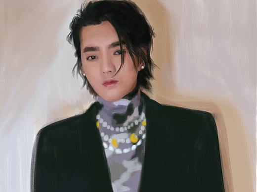 厚涂练习（明星类）（个人主页-ZMzk5NzA3MDQ=） - 创作习作 - 站酷设计师sjfg墨眉朱砂原创素材 - 站酷ZCOOL