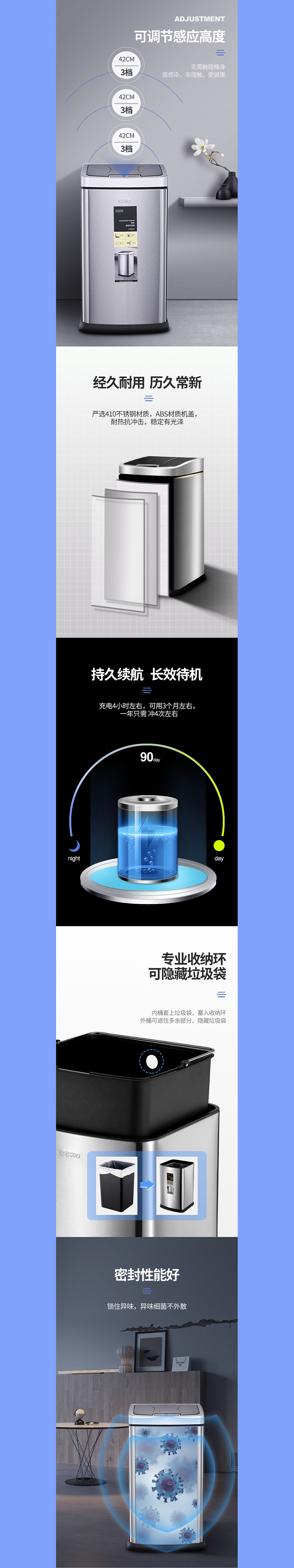 智能垃圾桶详情页（图ZMjE3NDg0MjI4） - 电商 - 站酷设计师OVO3676原创素材 - 站酷ZCOOL