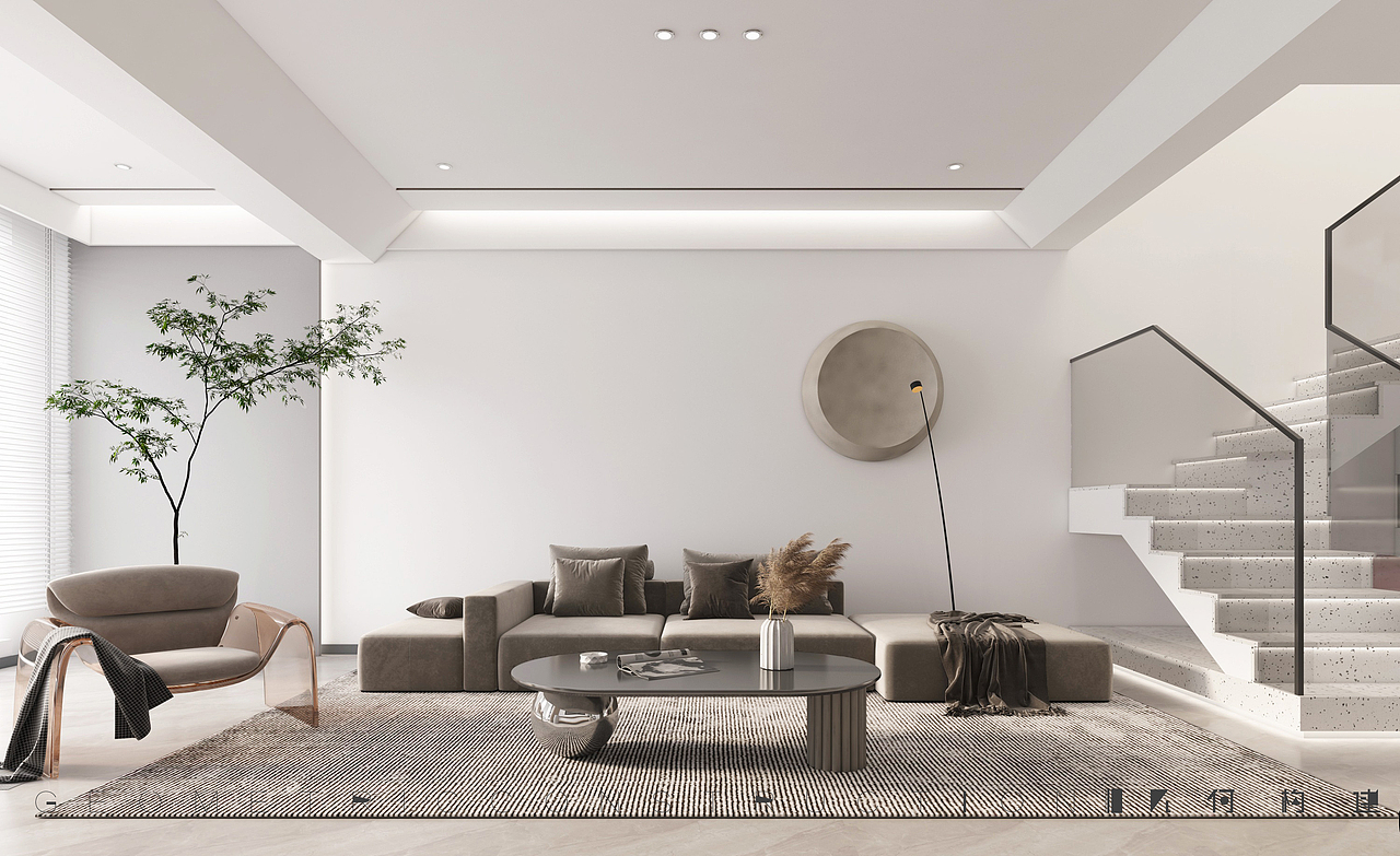 151m²现代原木色盐系暖宅,生活本是简单温馨~