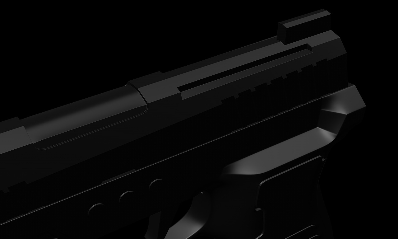 2023建模实例展示-手枪