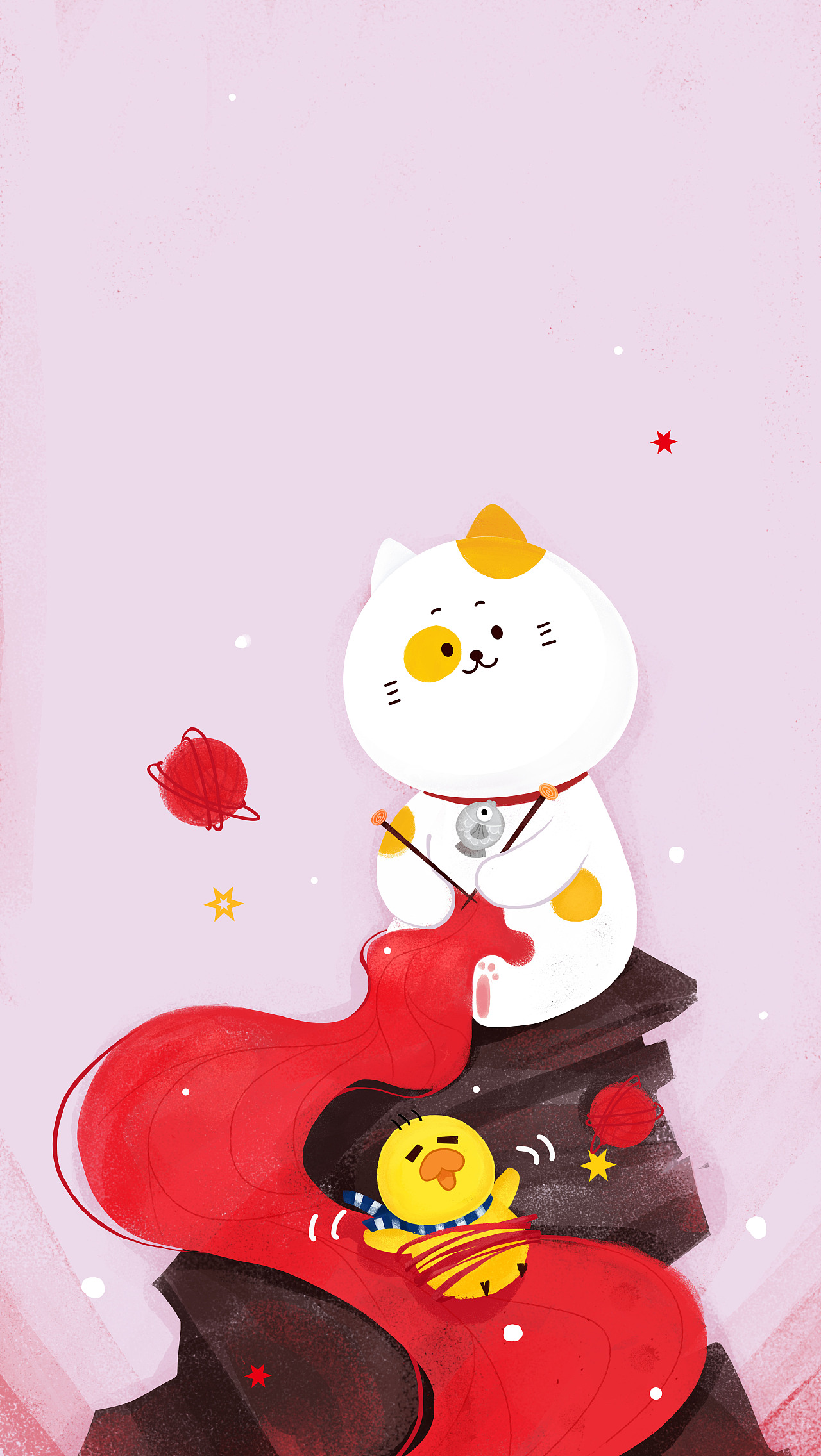 多鱼24节气（图ZMTA1MDEwNjQ4） - 商业插画 - 站酷设计师佐佐木莉佳原创素材 - 站酷ZCOOL