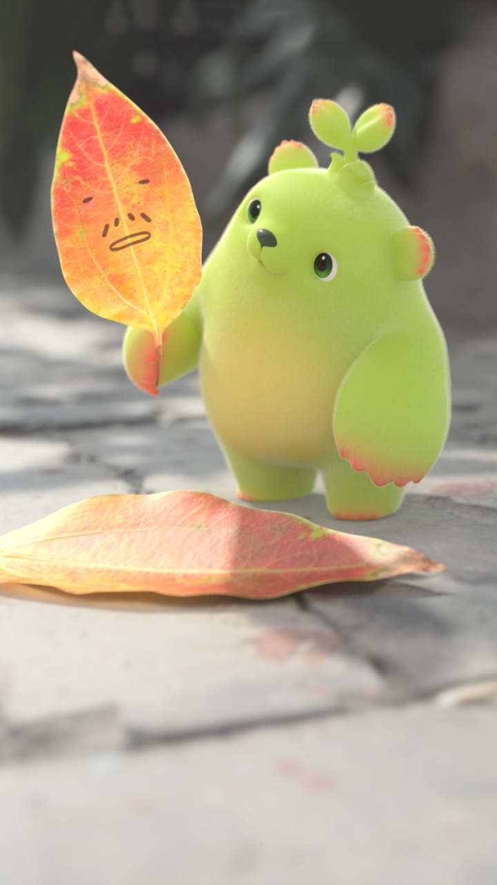 【萌芽熊】高清壁纸|平面|海报|萌芽熊doorobear