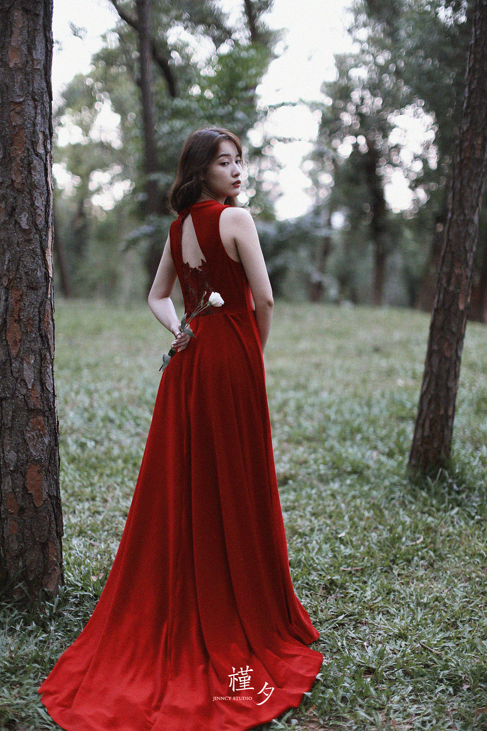 槿夕独立婚纱定制JINNCY设计单品：ROSE（图ZMTYwNjA2ODI0） - 正装/礼服 - 站酷设计师婚纱设计师槿夕原创素材 - 站酷ZCOOL