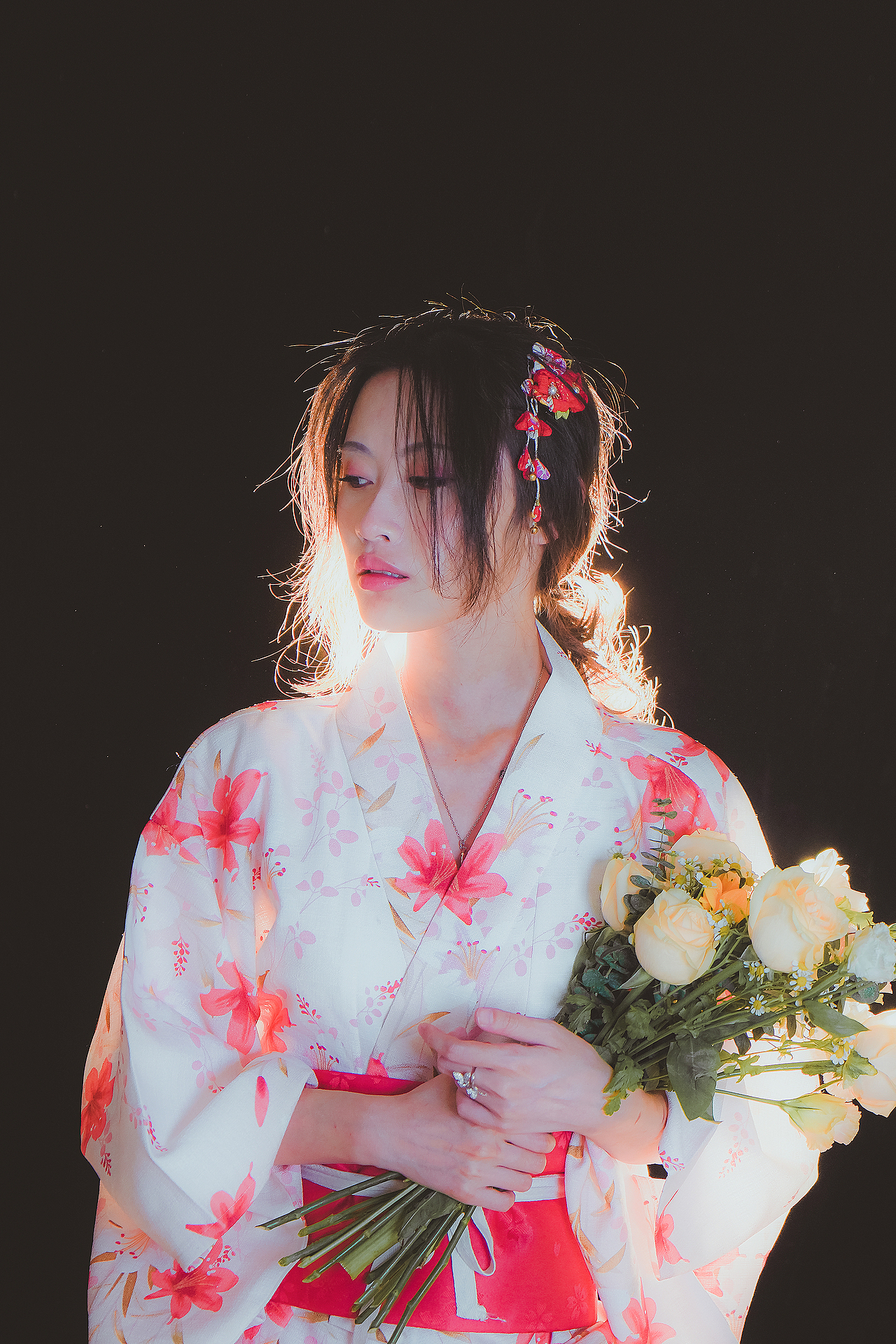 神明少女（圖ZMjI5NTIzOTg4） - 人像攝影 - 站酷設計師撲棱撲棱大蛾子原創(chuàng)素材 - 站酷ZCOOL