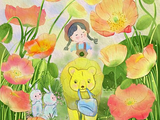 狮与远方  向阳花开 萌萌小人