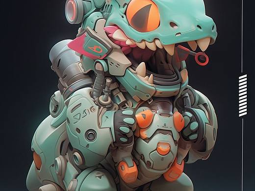 ai 机甲动物