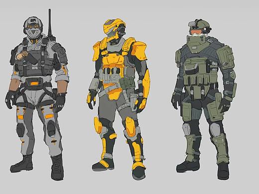 兵人排排站