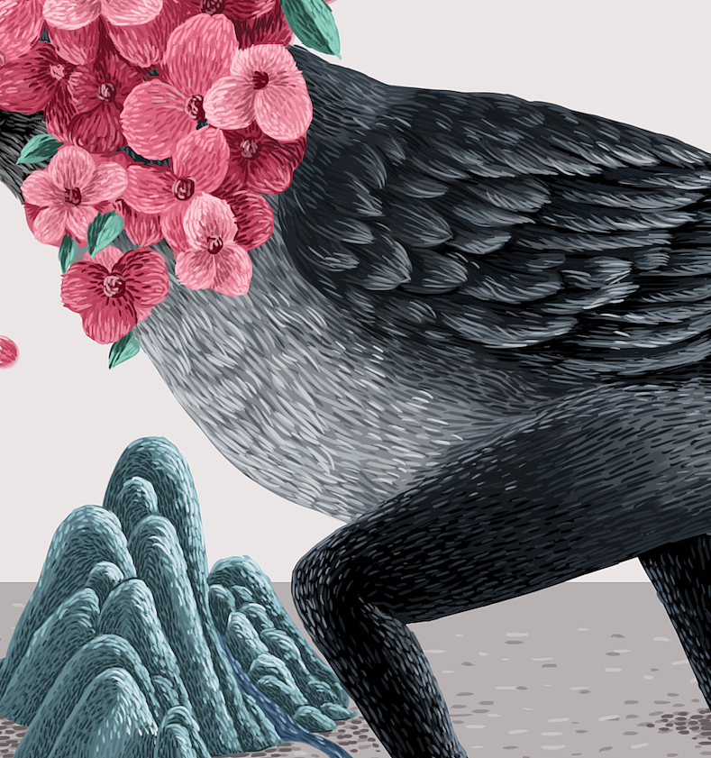 花语（图ZNDAzMTM3OTY=） - 商业插画 - 站酷设计师插画师傅逗原创素材 - 站酷ZCOOL